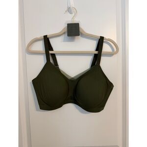 Honeylove Support Bra in Olive Green